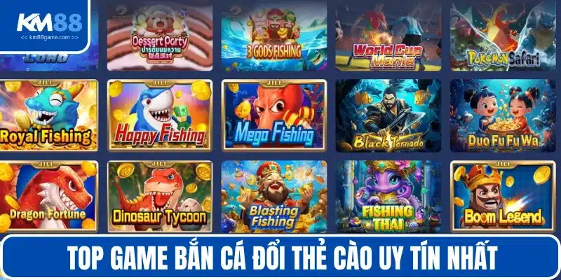 Trải nghiệm loạt trò chơi chất lượng đổi thẻ cào cực đã